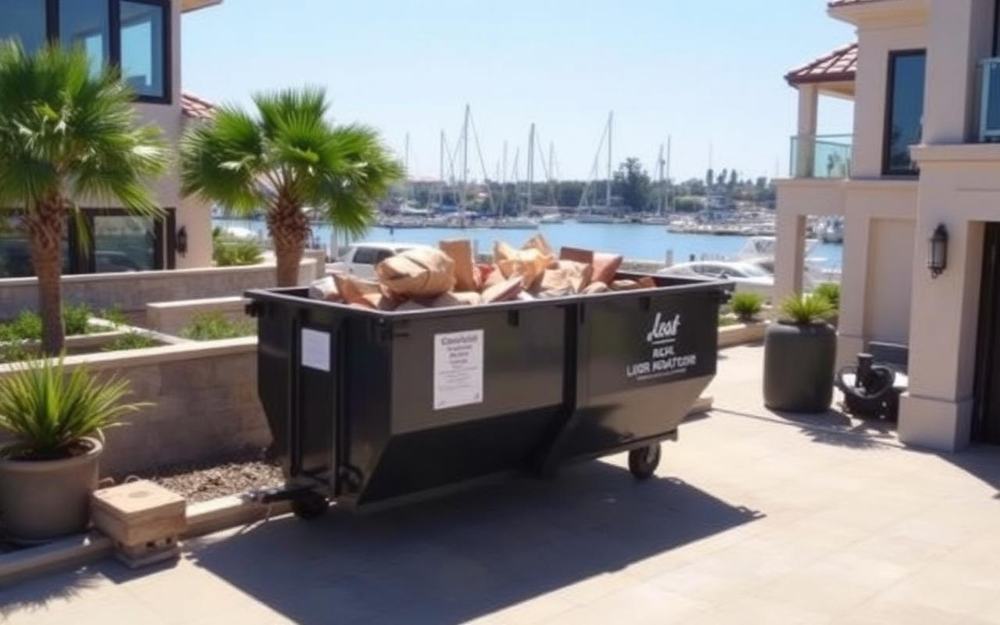 Dumpster rental service in Newport Beach California