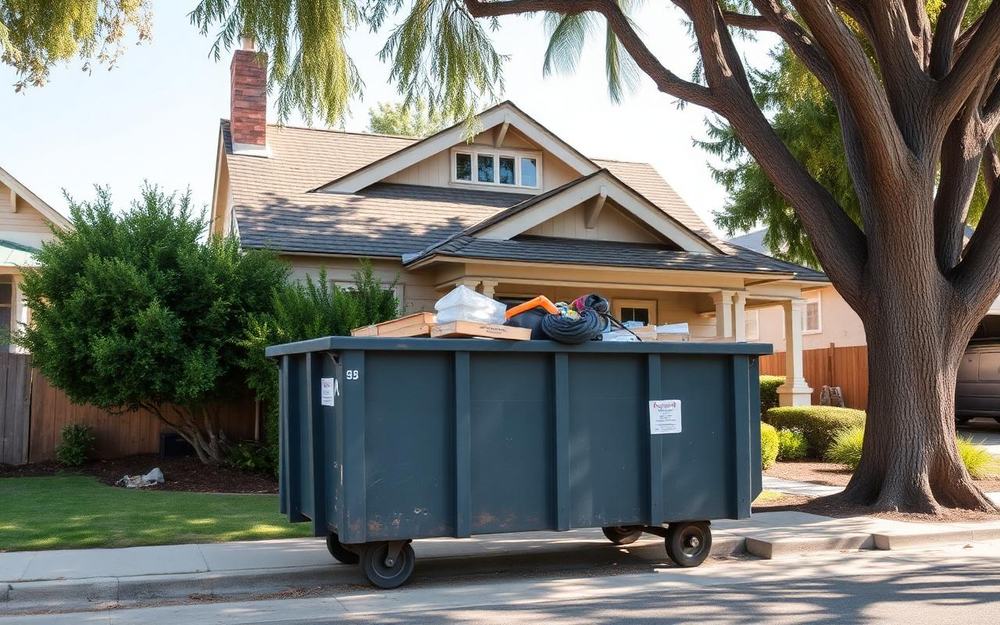 Dumpster rental service in Orange California