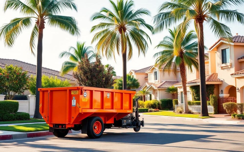 Dumpster rental service in Santa Ana California