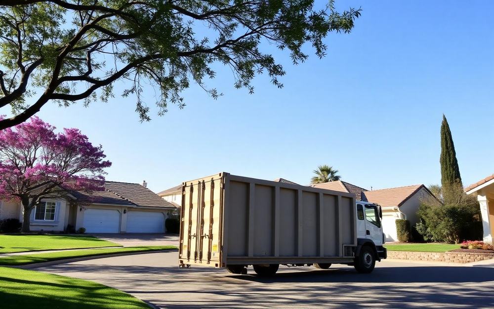 Dumpster rental service in Tustin California