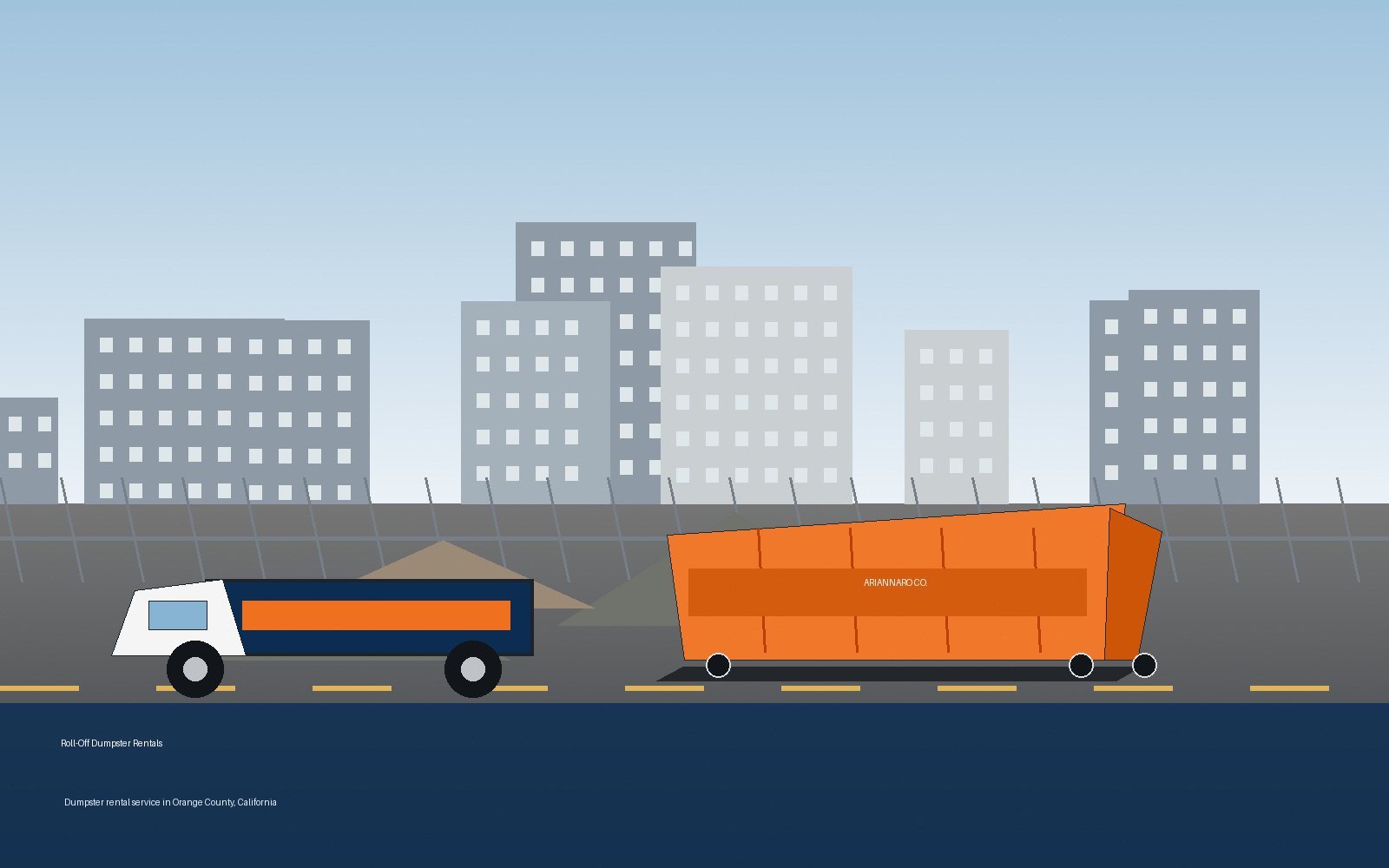 Roll-Off Dumpster Rentals in Orange County