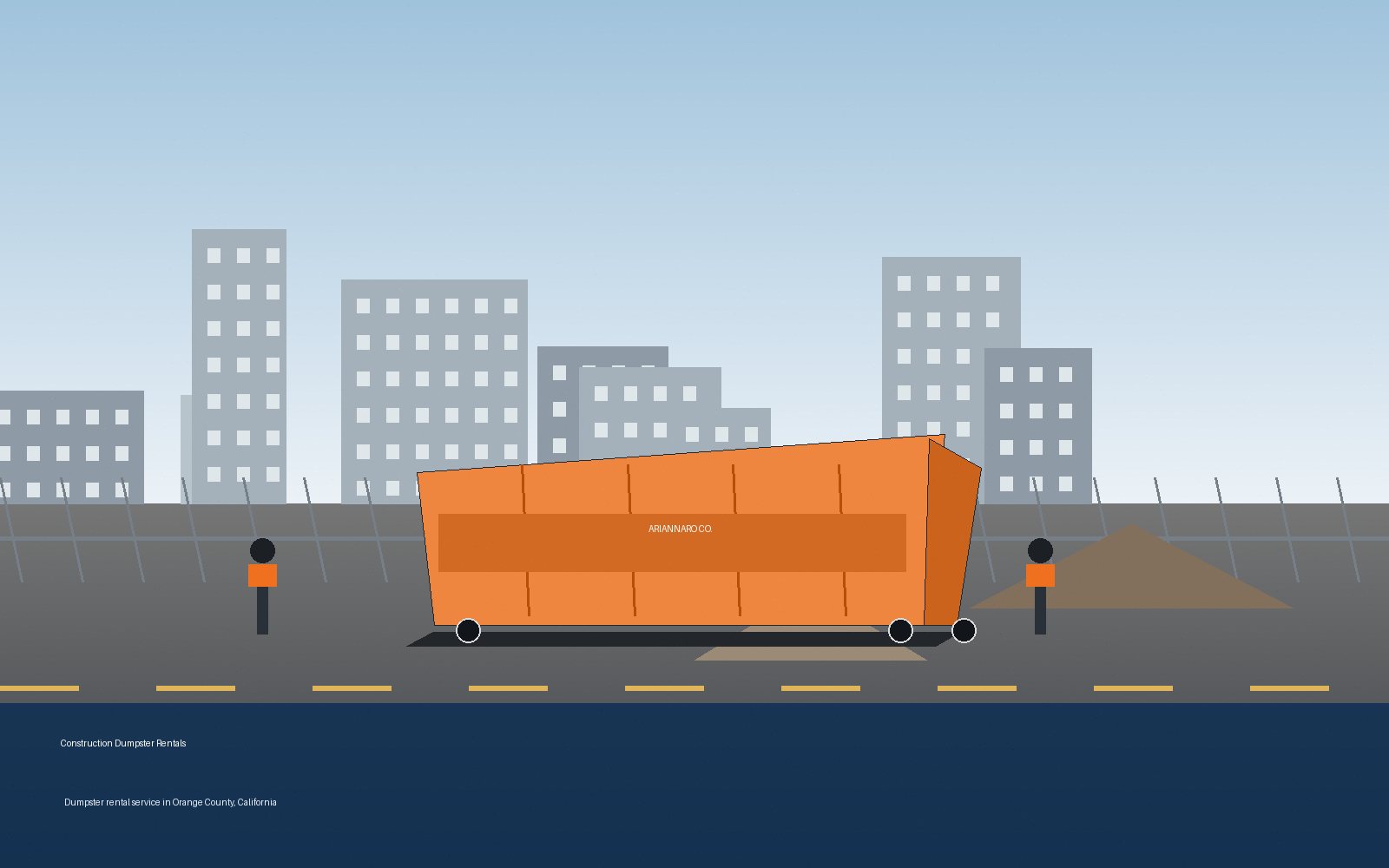Construction Dumpster Rentals in Orange County