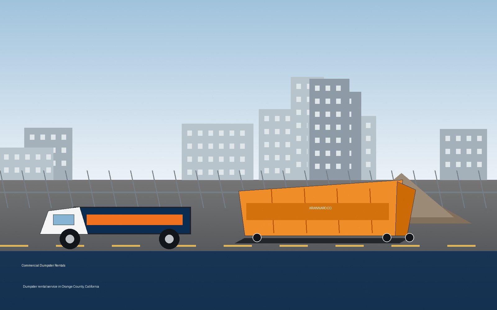 Commercial Dumpster Rentals in Orange County