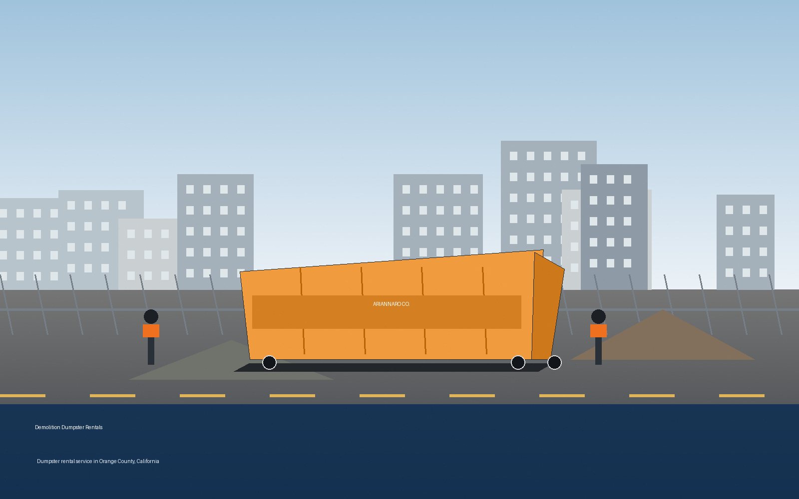 Demolition Dumpster Rentals in Orange County